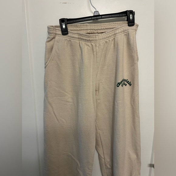 Limited Edition Emma Chamberlain Coffee Cream Sweatpants - Picture 2 of 9
